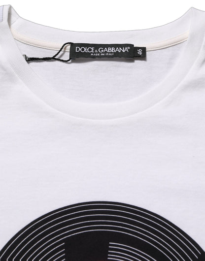 Dolce & Gabbana White D&G WE LOVE JAPAN Print Cotton T-shirt