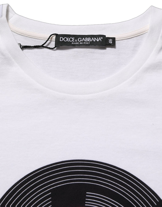 Dolce & Gabbana White D&G WE LOVE JAPAN Print Cotton T-shirt