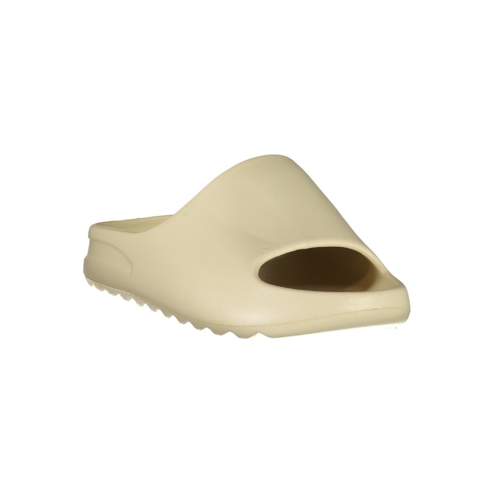 Norway 1963 Beige Polyurethane Women's Slipper - Effortless Style