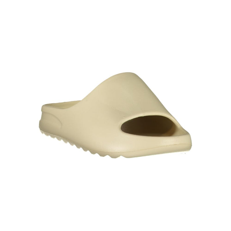 Norway 1963 Beige Polyurethane Women's Slipper - Effortless Style