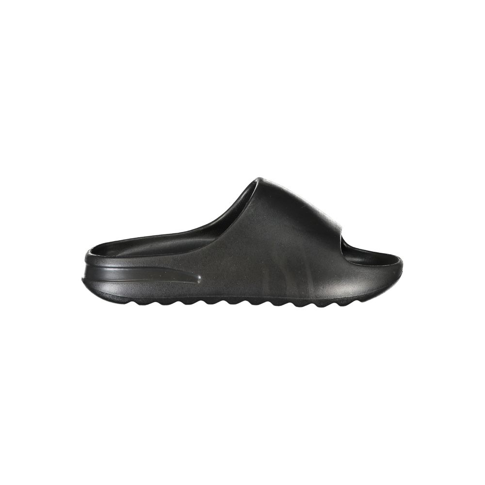 Norway 1963 Black Polyurethane Women's Slipper - Stylish Comfort