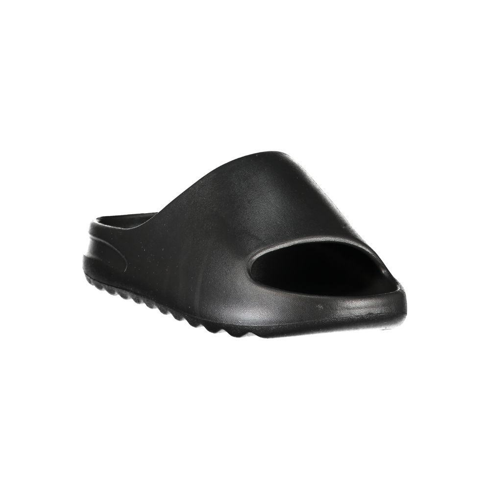 Norway 1963 Black Polyurethane Women's Slipper - Stylish Comfort