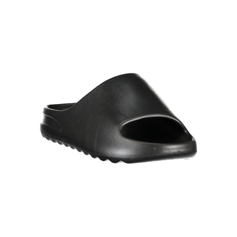 Norway 1963 Black Polyurethane Women's Slipper - Stylish Comfort