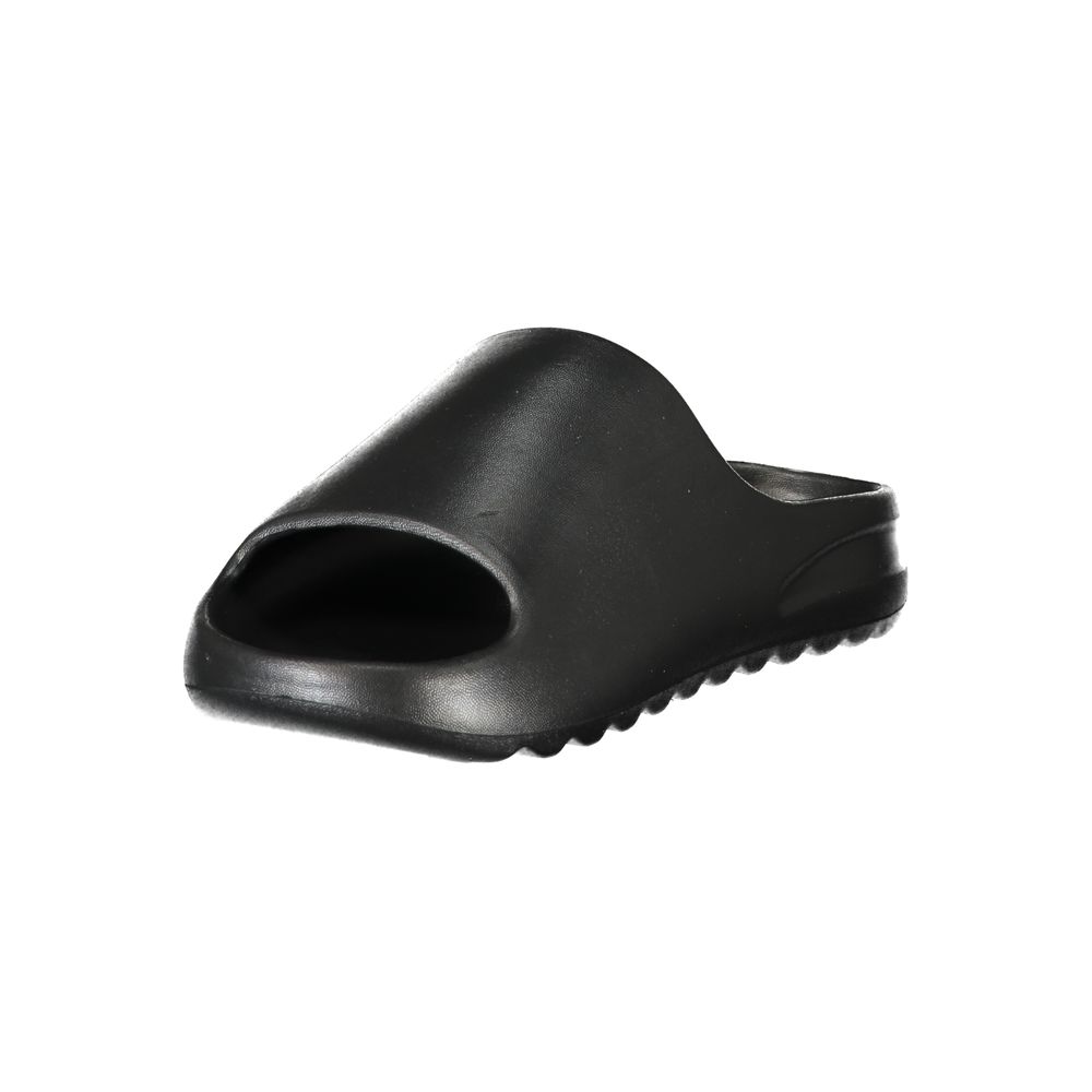 Norway 1963 Black Polyurethane Women's Slipper - Stylish Comfort