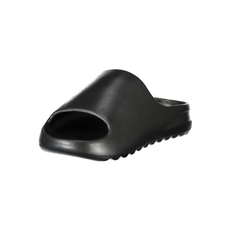 Norway 1963 Black Polyurethane Women's Slipper - Stylish Comfort