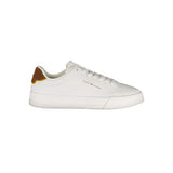 Tommy Hilfiger White Polyester Athletic Sneakers for Men
