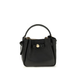 Tory Burch Black Calf Leather Bos Taurus Shoulder Bag