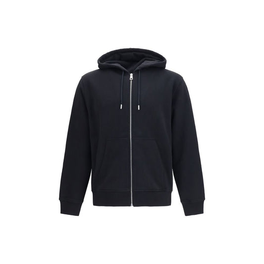 Givenchy Black Cotton Sweatshirt with Photographic Negative Print