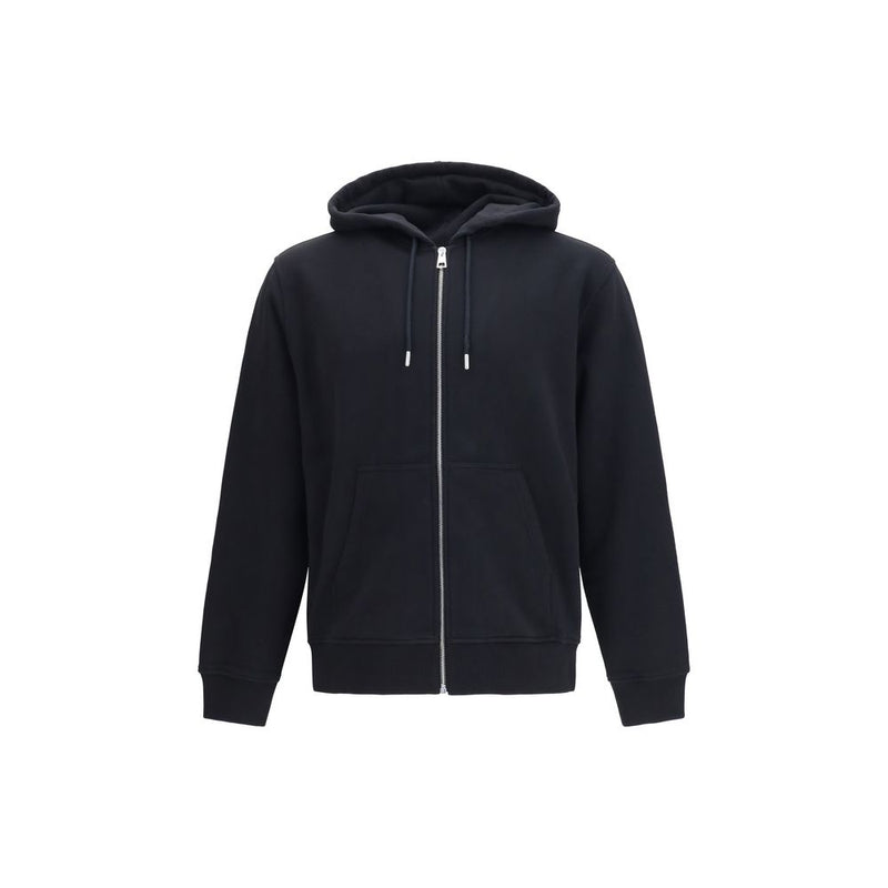 Givenchy Black Cotton Sweatshirt with Photographic Negative Print