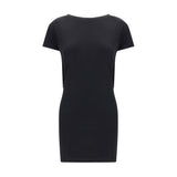 Jacquemus Mistral Black Viscose Cocktail Dress