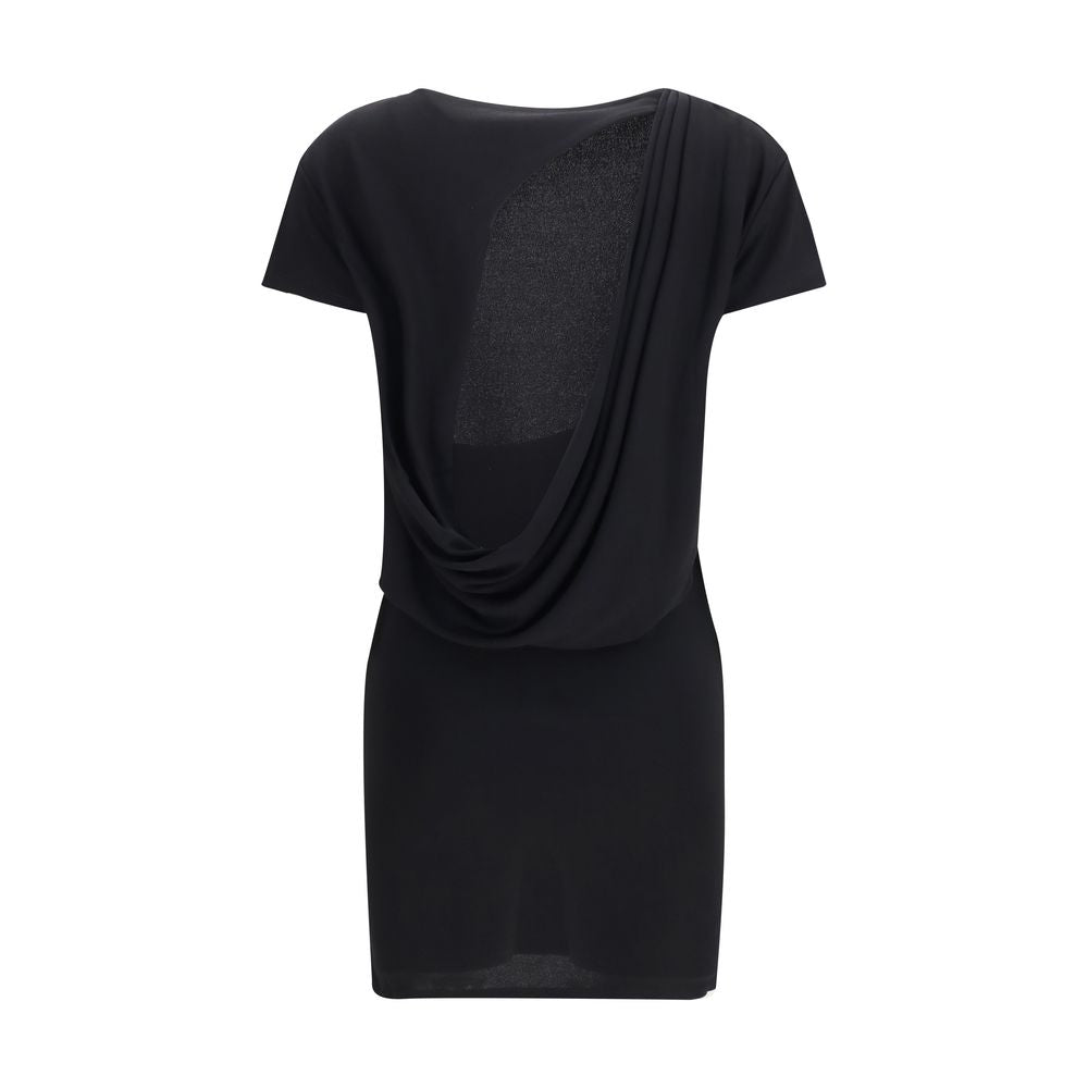 Jacquemus Mistral Black Viscose Cocktail Dress
