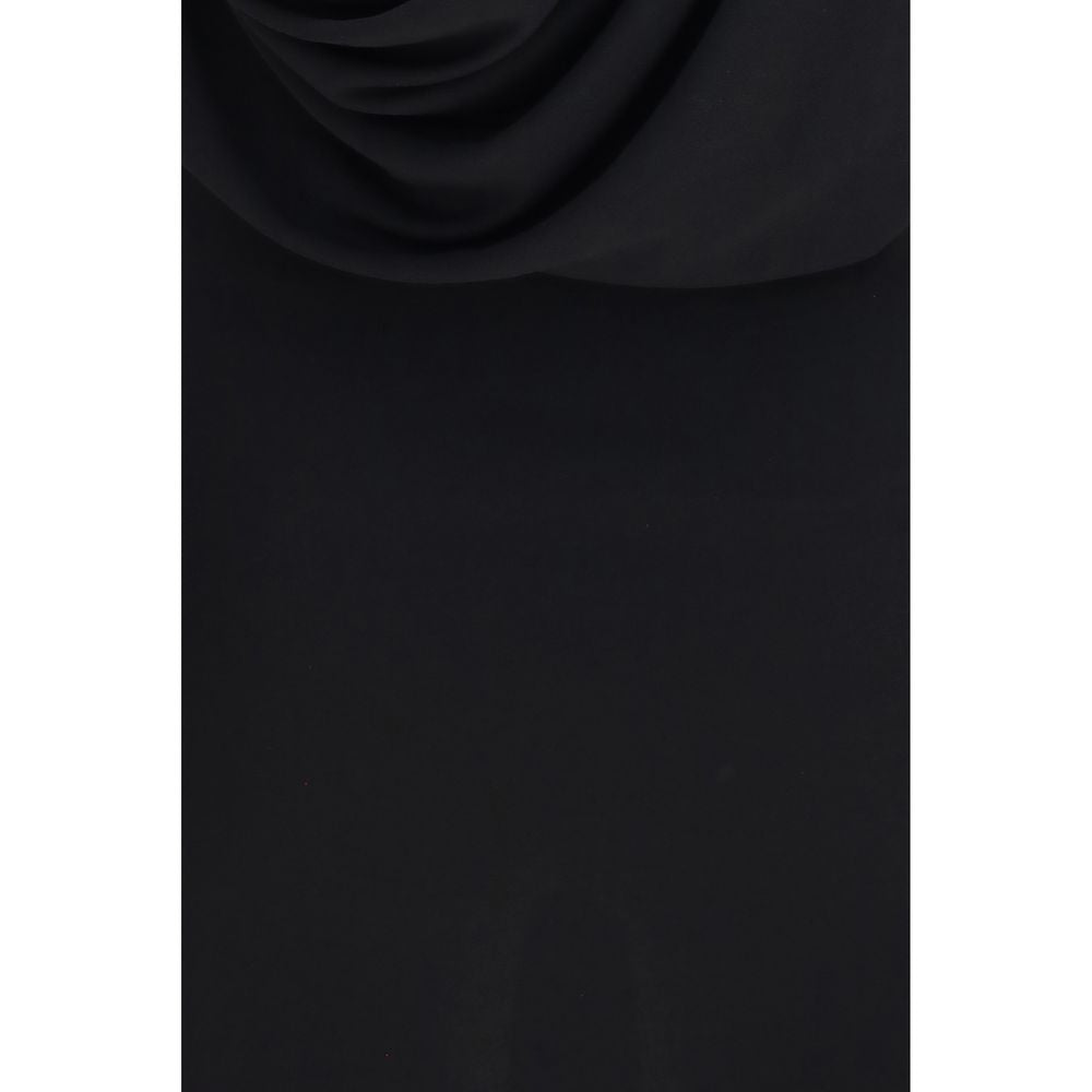 Jacquemus Mistral Black Viscose Cocktail Dress