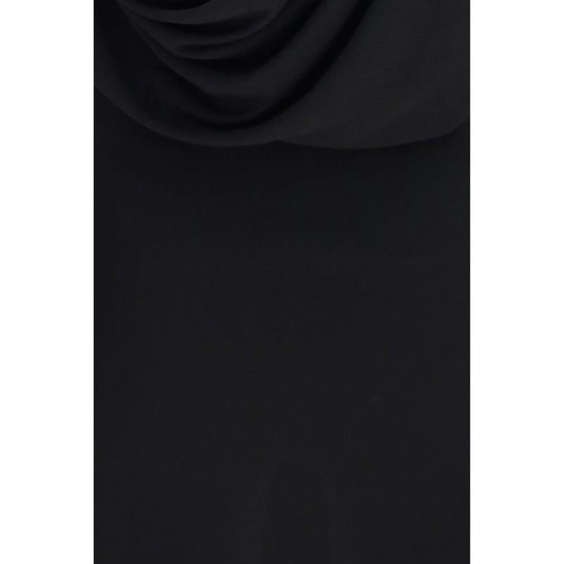 Jacquemus Black Viscose Mistral Cocktail Dress