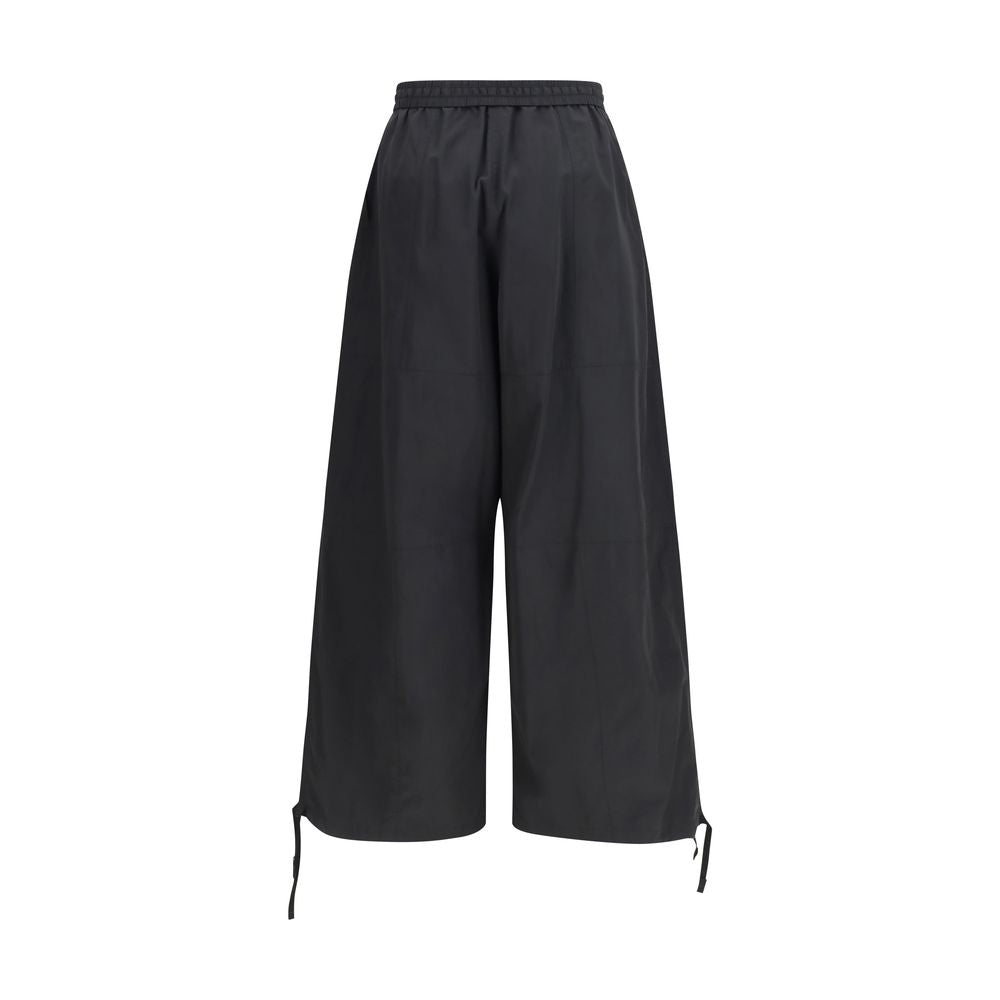 Kenzo Black Polyester Casual Cargo Pants for Women