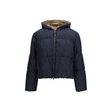 Brunello Cucinelli Blue Cotton Shell Jacket - Elegant & Comfortable