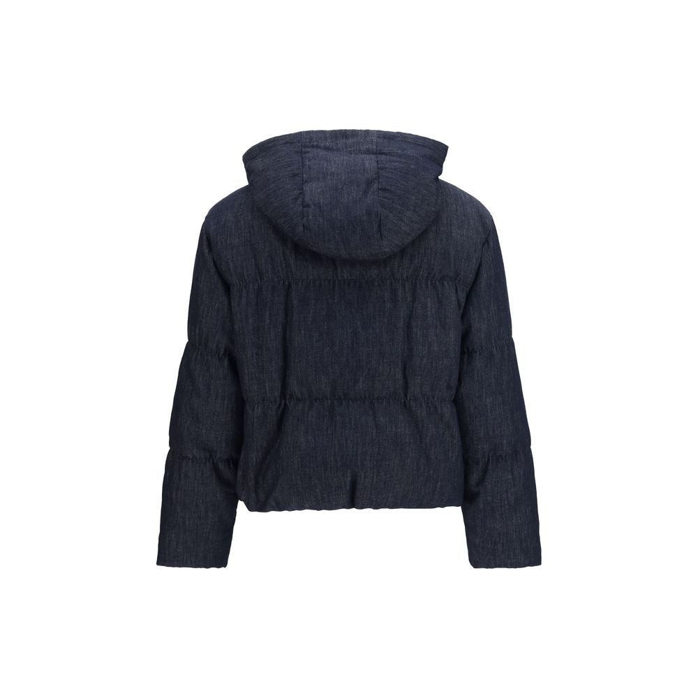 Brunello Cucinelli Blue Cotton Shell Jacket - Elegant & Comfortable