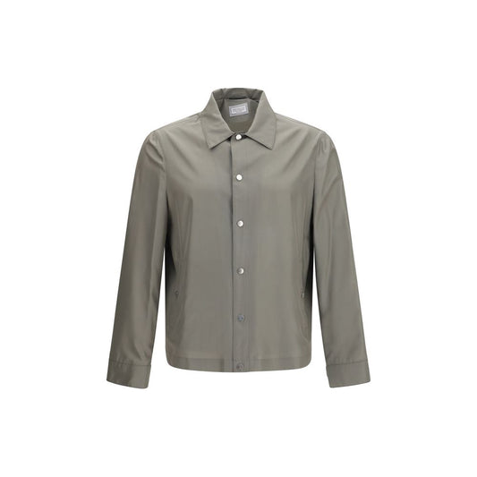Brunello Cucinelli Bicolor Silk Jacket for Men