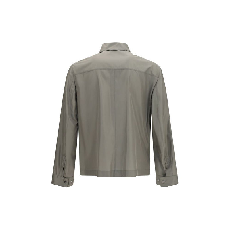 Brunello Cucinelli Bicolor Silk Jacket