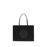 Tory Burch Ella Tote Bag - Black Nylon Handbag