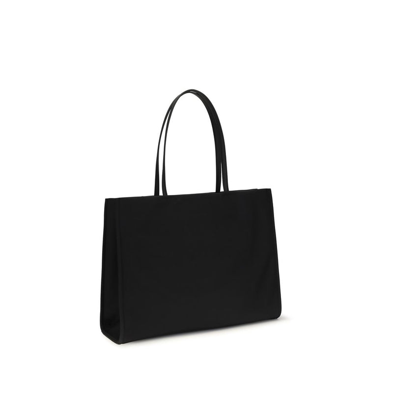 Tory Burch Ella Tote Bag - Black Nylon Handbag