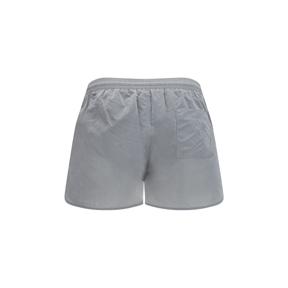 Jacquemus Gray Polyamide Bermuda Shorts for Men