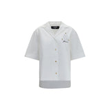 Chemise en Coton Blanc La Chemise Marin de Jacquemus