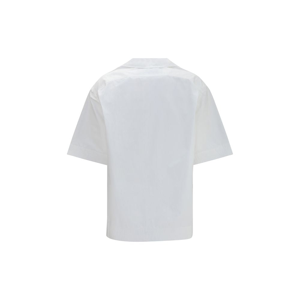 Chemise en Coton Blanc La Chemise Marin de Jacquemus