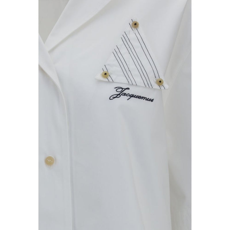 Jacquemus La Chemise Marin White Cotton Shirt