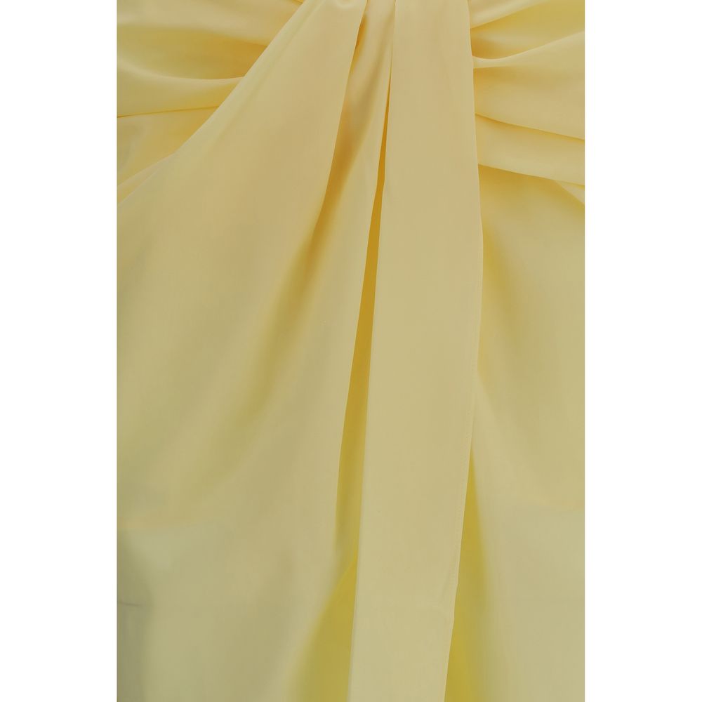 Jupe midi bicolore en polyester Jacquemus