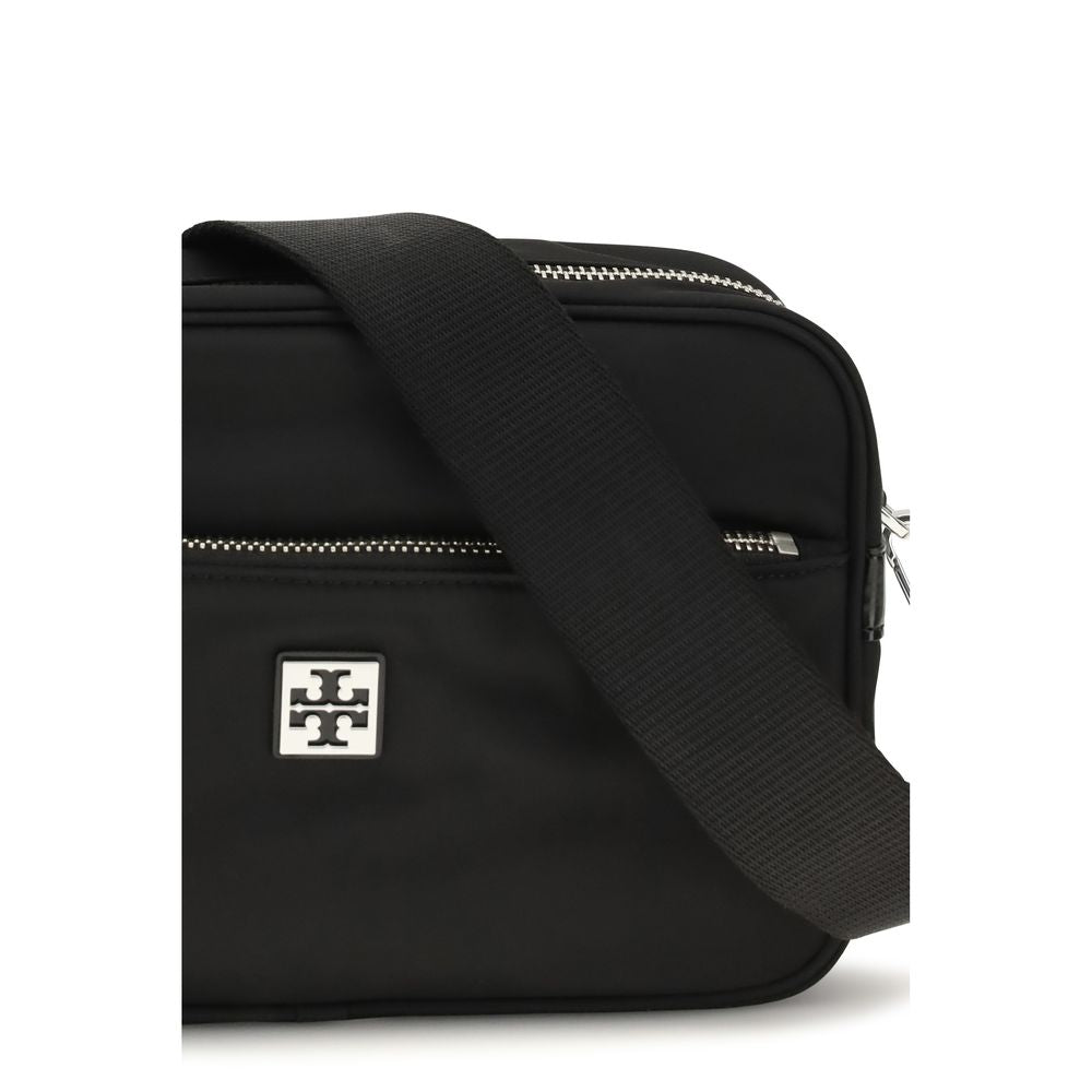 Tory Burch Virginia Black Polyamide Shoulder Bag