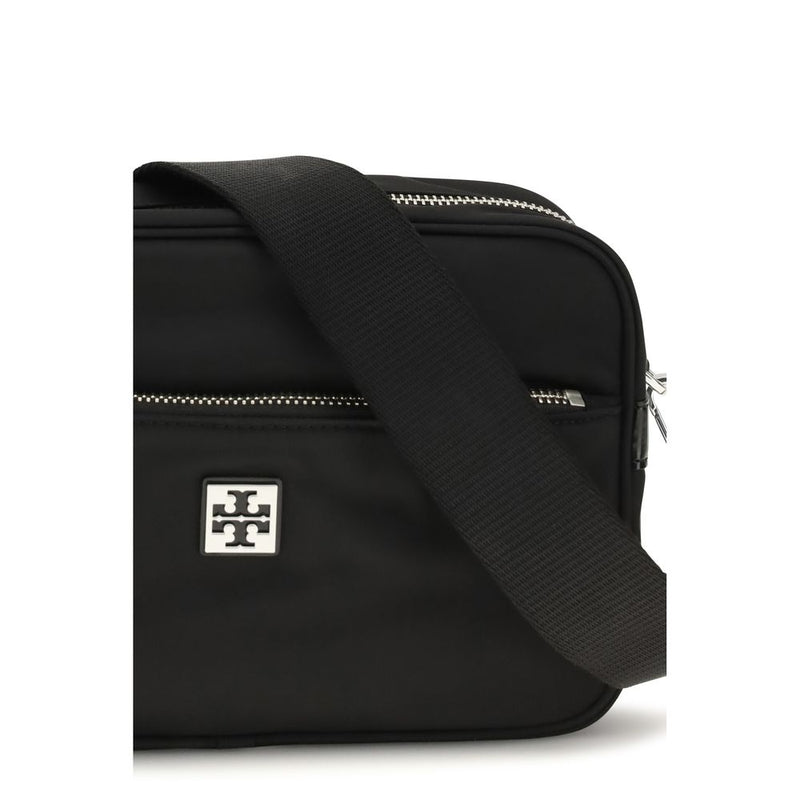Tory Burch Virginia Black Polyamide Shoulder Bag