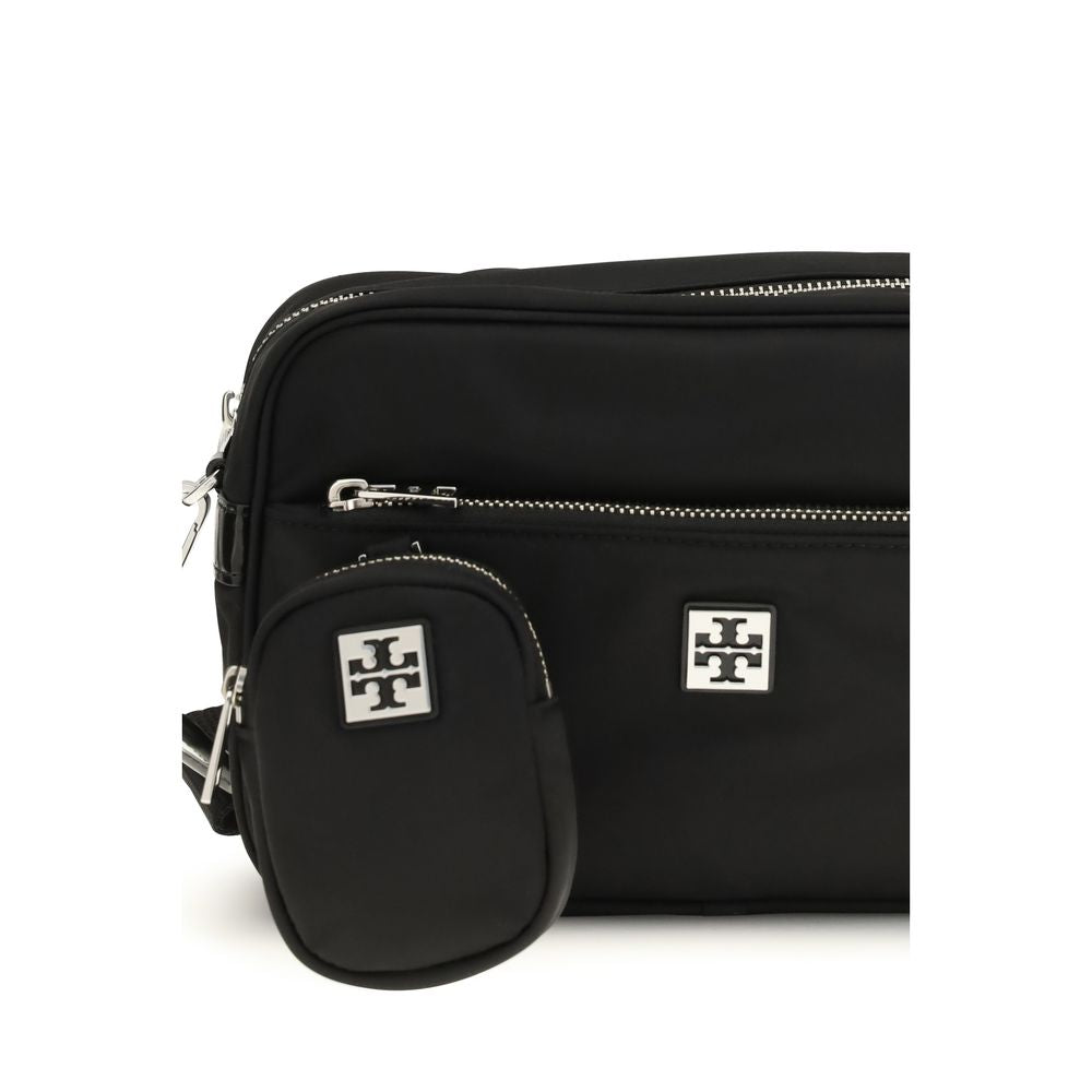 Tory Burch Virginia Black Polyamide Shoulder Bag