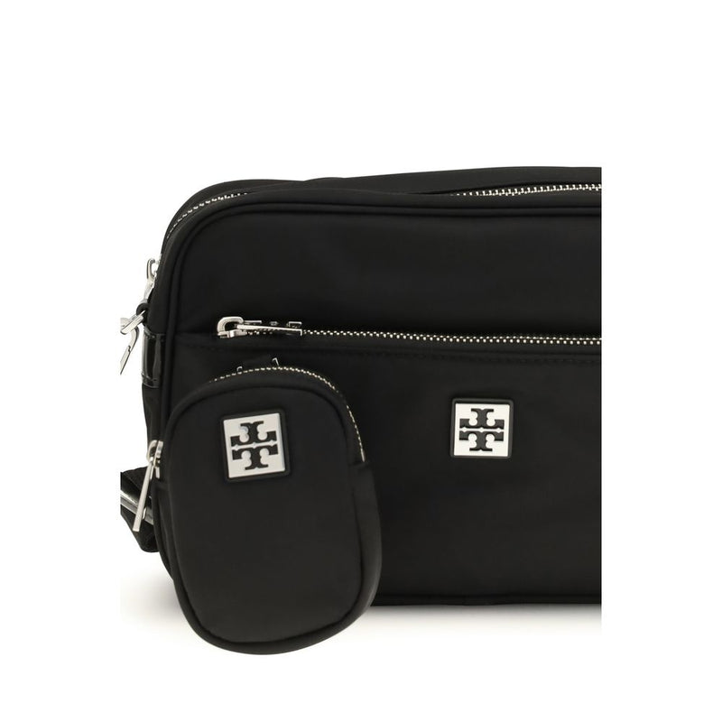 Tory Burch Virginia Black Polyamide Shoulder Bag
