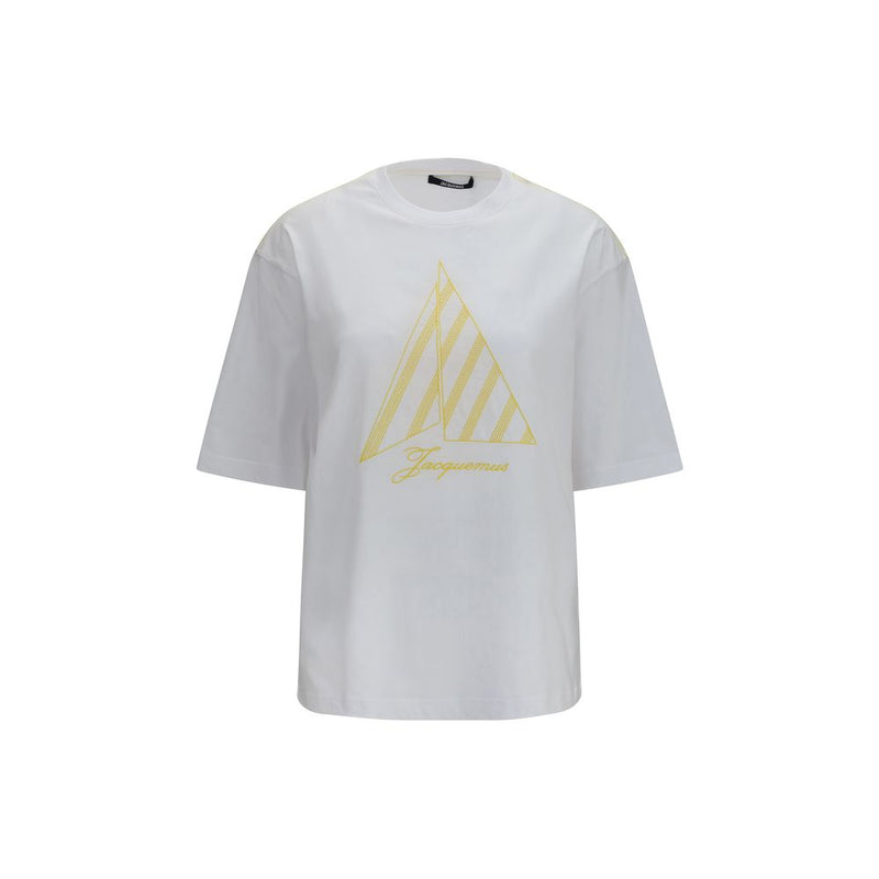 Jacquemus Voilier White Cotton T-Shirt for Women