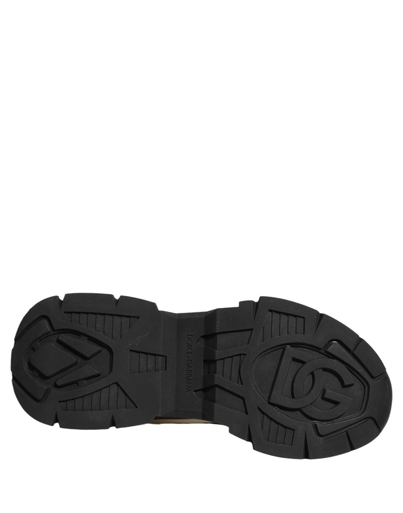 Dolce & Gabbana Multicolor Panelled Airmaster Sneakers
