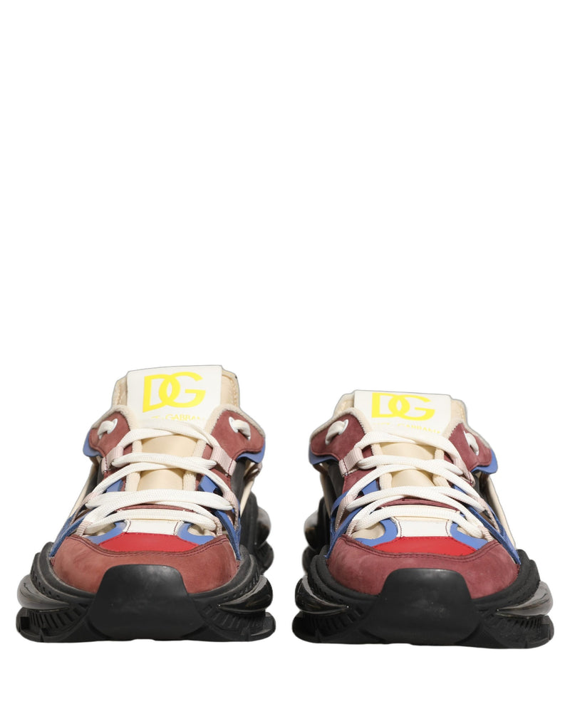 Dolce & Gabbana Multicolor Panelled Airmaster Sneakers
