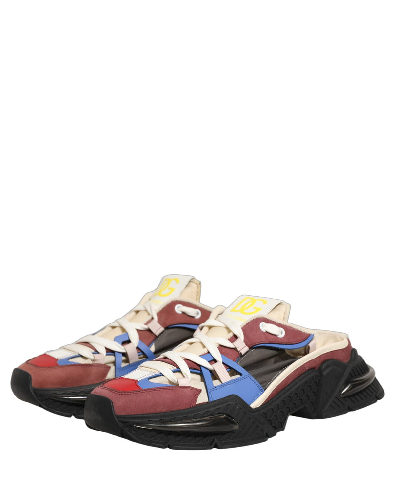 Dolce & Gabbana Multicolor Panelled Airmaster Sneakers