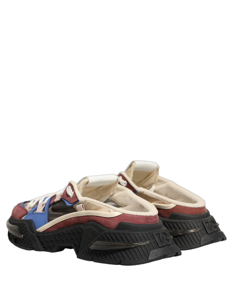 Dolce & Gabbana Multicolor Panelled Airmaster Sneakers