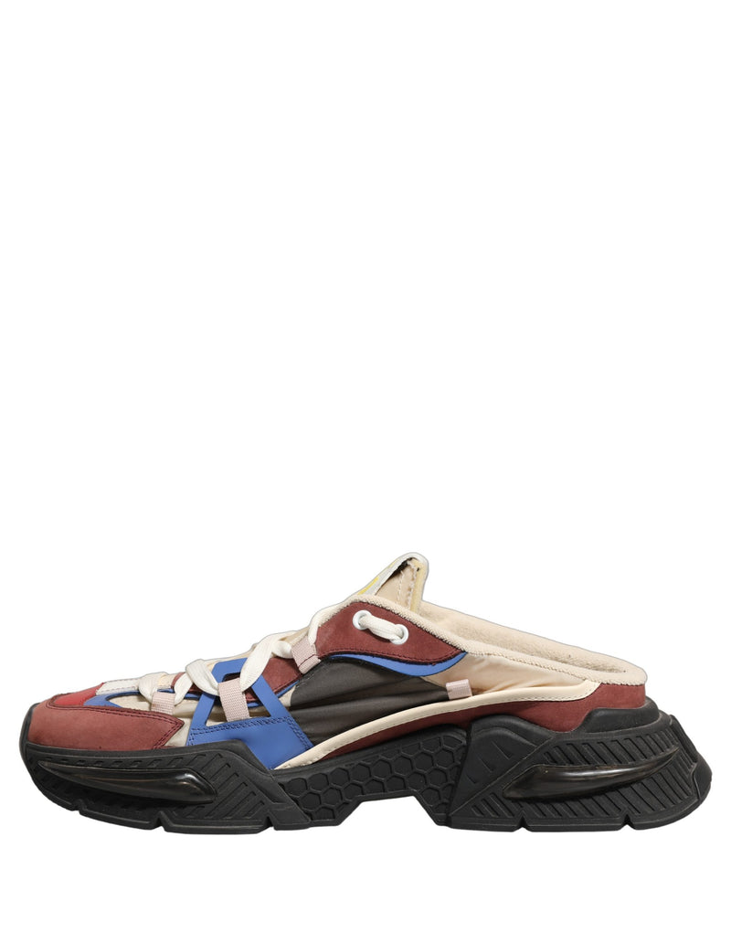 Dolce & Gabbana Multicolor Panelled Airmaster Sneakers
