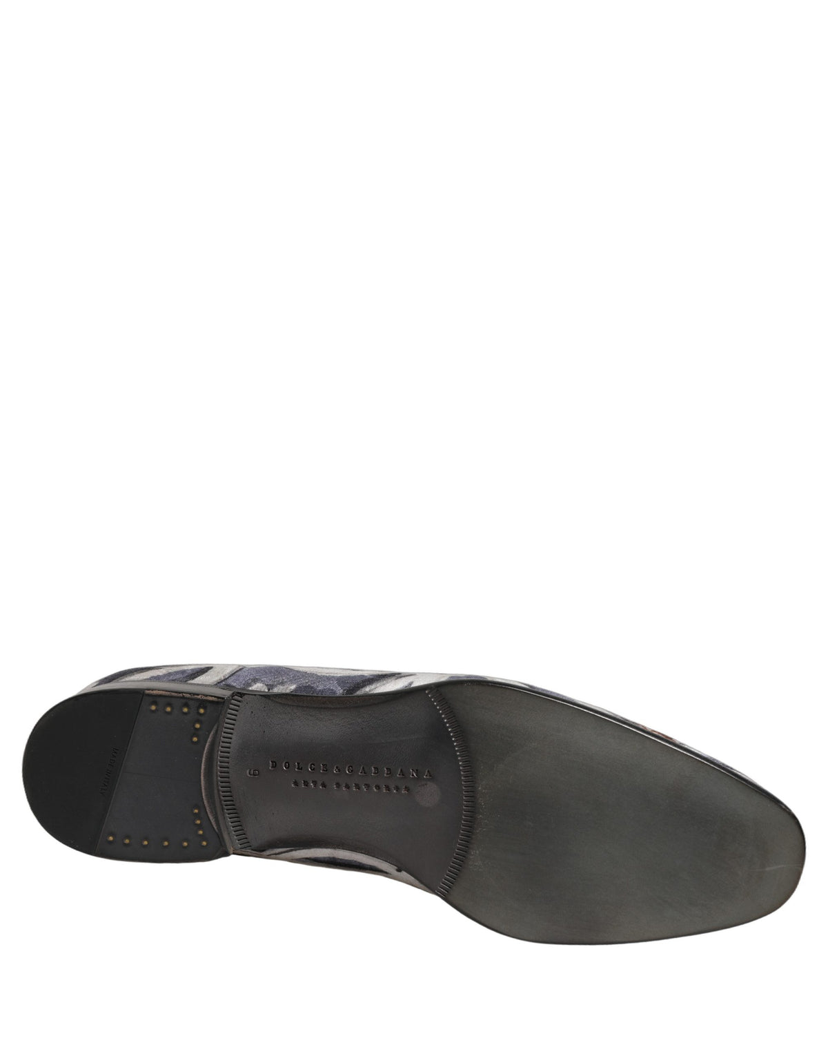 Dolce & Gabbana Multicolor Floral Tapestry Embroidered Loafers