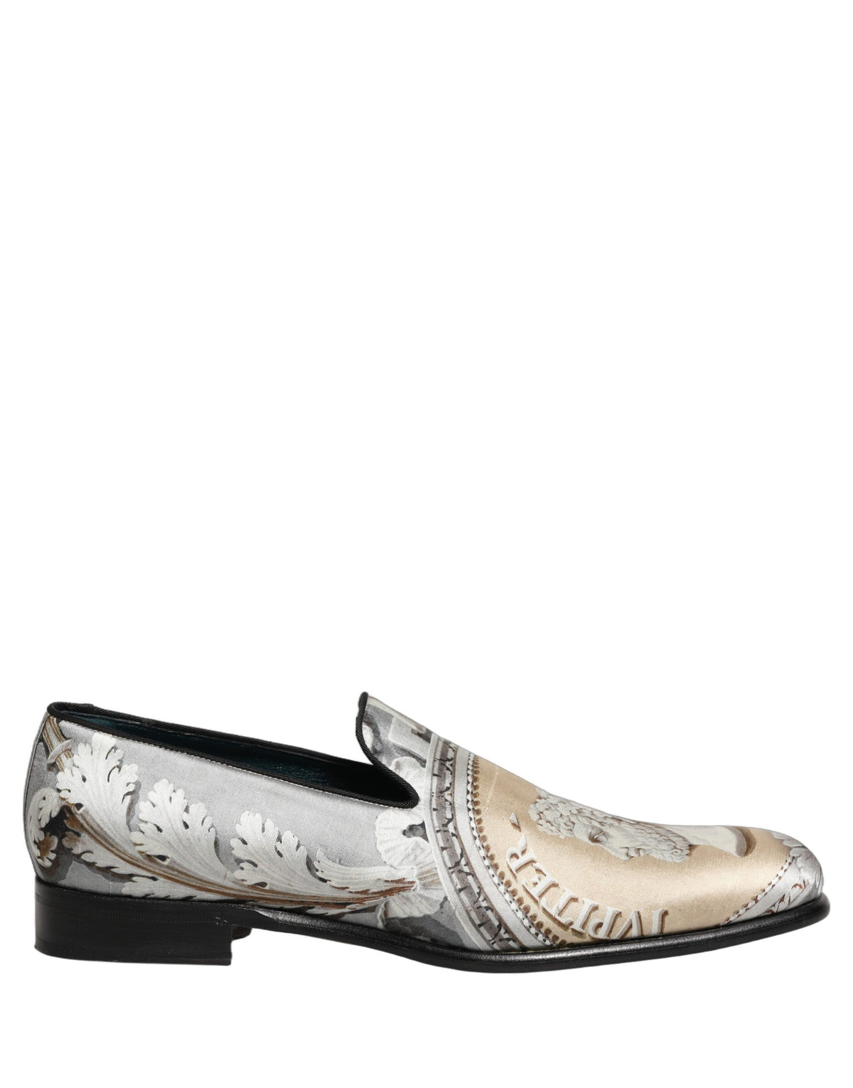 Dolce & Gabbana Multicolor Roman Slip On Dress Loafers