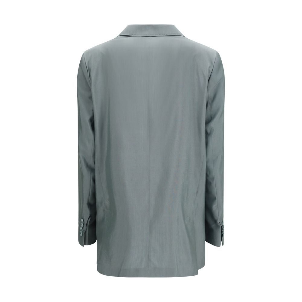 Max Mara Bicolor Wool Oves Aries Blazer