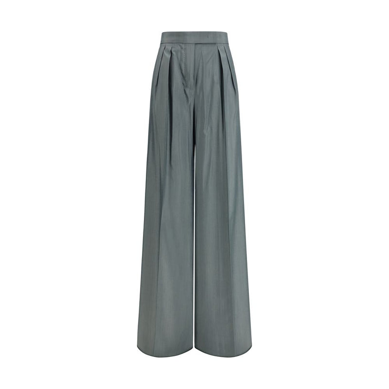 Max Mara Bicolor Wool Oves Aries Casual Pants