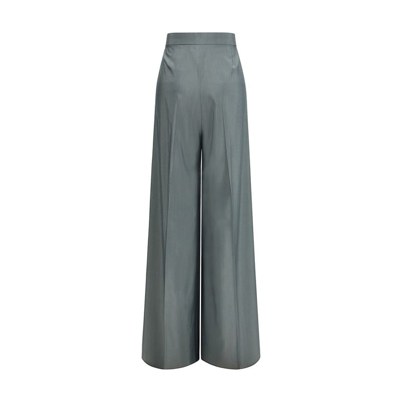 Max Mara Bicolor Wool Oves Aries Casual Pants