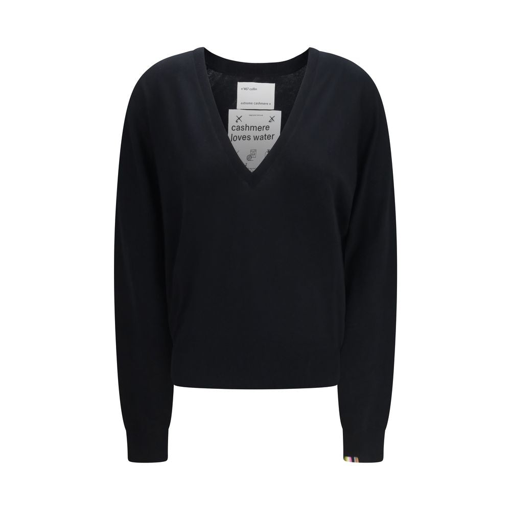 Extreme Cashmere N°467 Collin Black Wool Oves Aries Sweatshirt