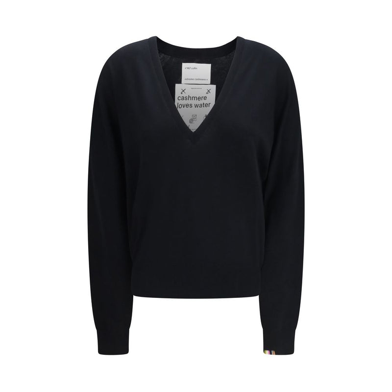 Extreme Cashmere N°467 Collin Black Wool Oves Aries Sweatshirt