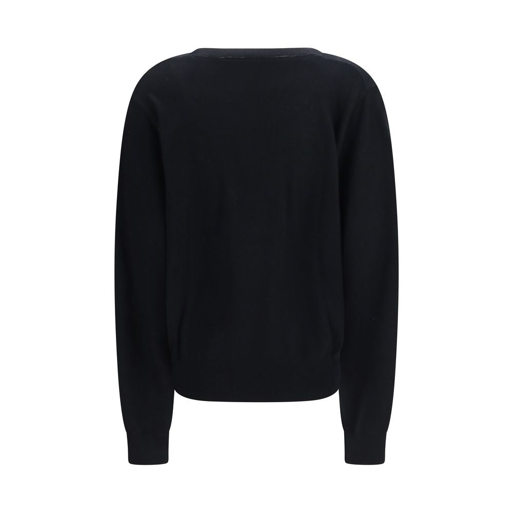 Extreme Cashmere N°467 Collin Black Wool Oves Aries Sweatshirt
