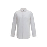 Hugo Boss Black White Cotton Dress Shirt for Men