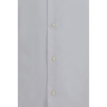 Hugo Boss Black White Cotton Dress Shirt
