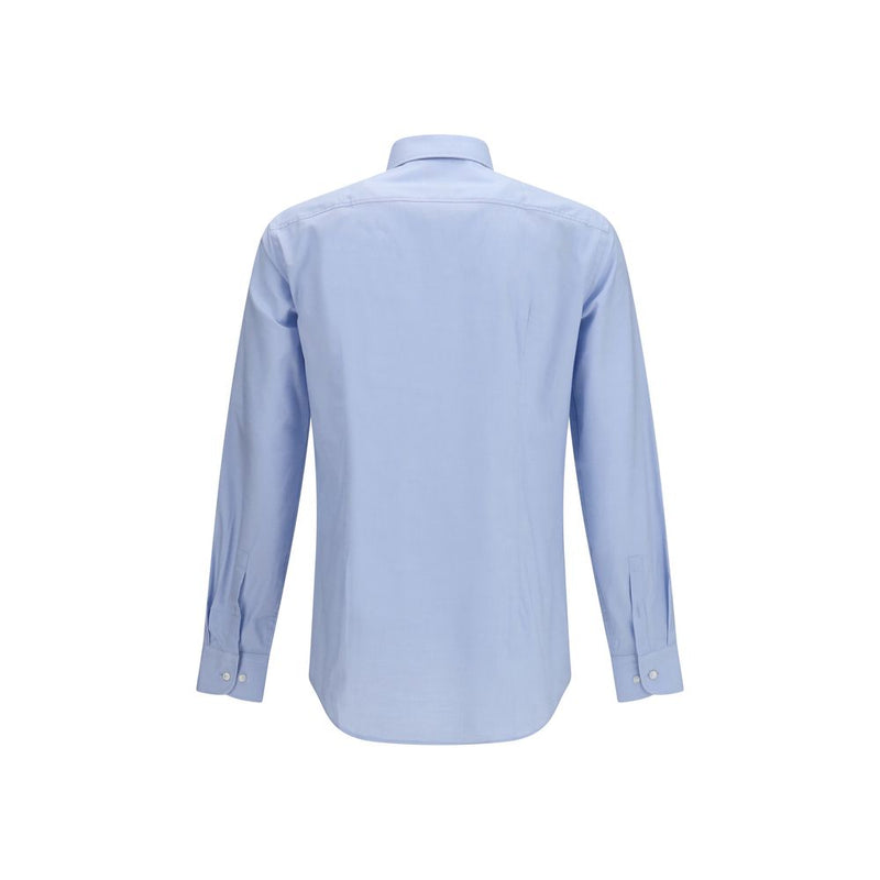 Chemise Hugo Boss Black bleue en coton